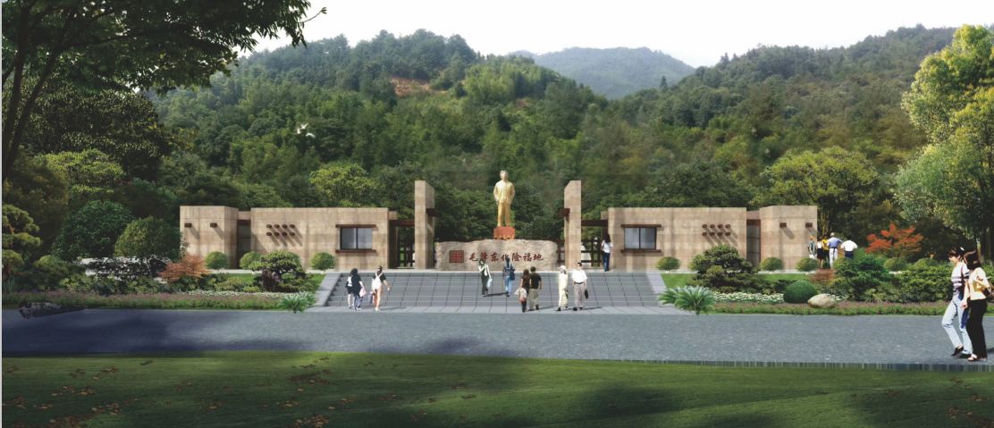 铜鼓县毛泽东化险地门楼工程